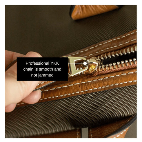 Aikon Traveller Tote Bag Middle Size Long Handle - Zafari Studio Jewelry